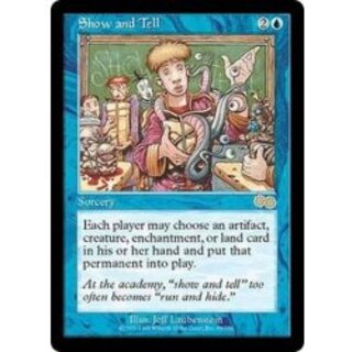 MTG 実物提示教育/Show and Tell　日本語版　３枚セット MTG 実物提示教育/Show and Tell 日本語版 3枚セット 実物提示