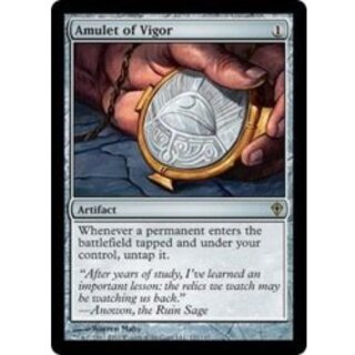 精力の護符 日本語版 4枚セット Amulet of Vigor フルアート)精力の護符/Amulet of Vigor《日本語》【LCC】