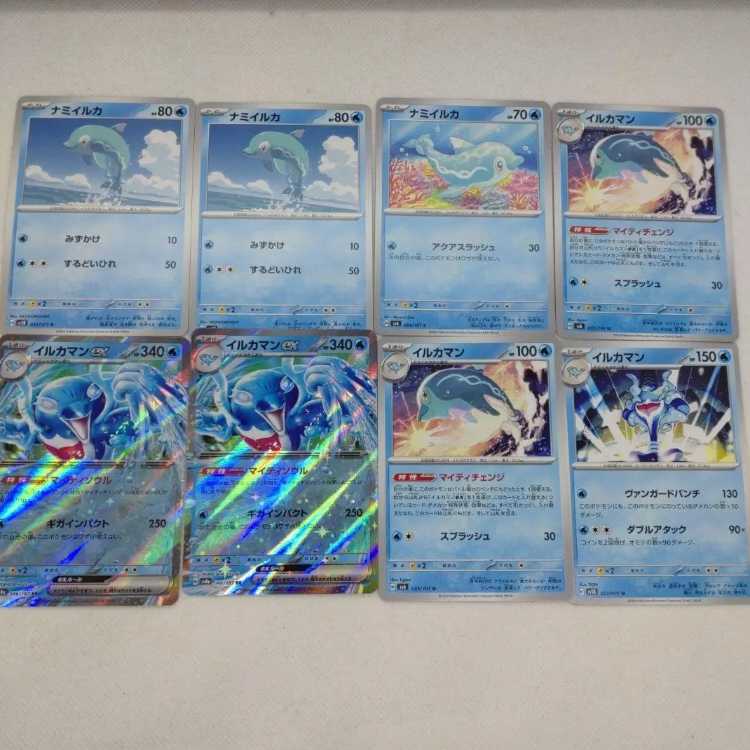 Pokémon Card Nami Dolphin & Dolphin Man Summary Set 250208711