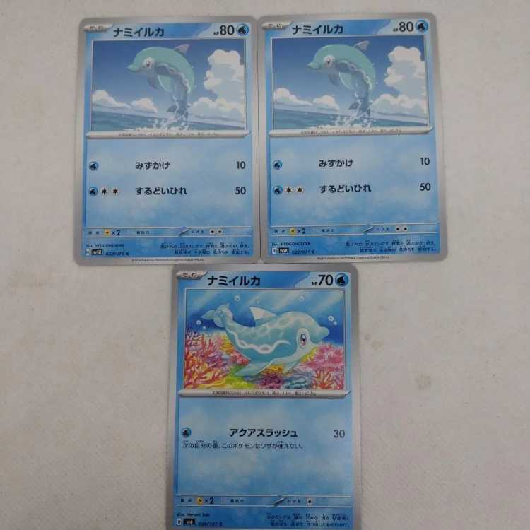 Pokémon Card Nami Dolphin & Dolphin Man Summary Set 250208711