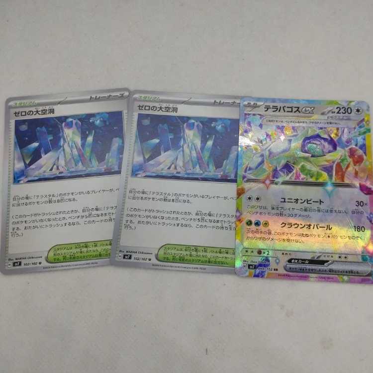 Pokémon Cards Zero Hollow & Terrapagos ex Summary Set 250208724