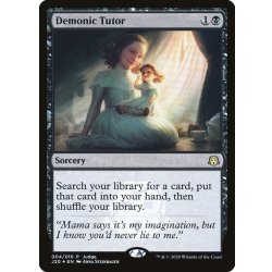 MTG 悪魔の教示者　英語　foil 拡張　Demonic Tutor FOIL)(2020年)悪魔の教示者/Demonic Tutor《英語》【Judge