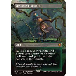 mtg 新緑の地下墓地　４枚　英語　旧枠 260)《新緑の地下墓地/Verdant Catacombs》[MH2] 土地R | 日本