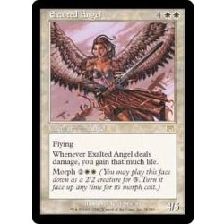 賛美されし天使　英語 EX+]賛美されし天使/Exalted Angel《英語》【ONS】の通販 カード