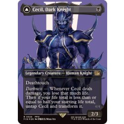 MTG 暗黒騎士、セシル 拡張 foil 英語 EX+](サージFOIL)暗黒騎士、セシル/Cecil, Dark Knight《英語