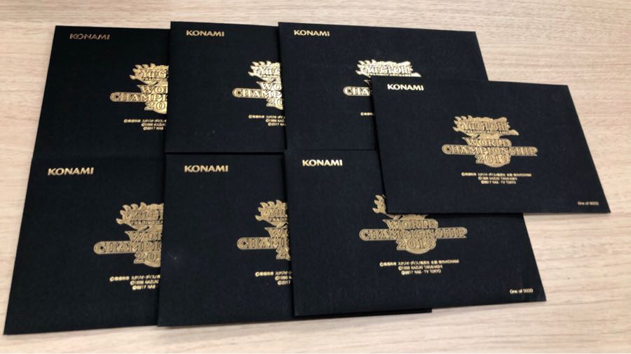 ごつもり様 専用遊戯王 WCS2019 黒封筒 7個セット 書留発送  1BOX