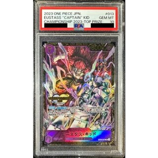 ユースタス・キッド コミパラ PSA 10 PSA10鑑定済〕ユースタス・キッド(パラレル/漫画背景/漫画絵