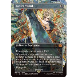 【MTG】FF バスターソード/Buster Sword 英語版 2枚セット フルアート)バスターソード/Buster Sword《英語》【FIN】の通販