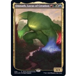 創造の座、オムナス　foil FOIL)創造の座、オムナス/Omnath, Locus of Creation《日本語