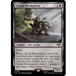 MTG オークの弓使い/Orcish Bowmasters LTR 通常日本語版 LTR)Orcish Bowmasters/オークの弓使い | 神話レア・レア
