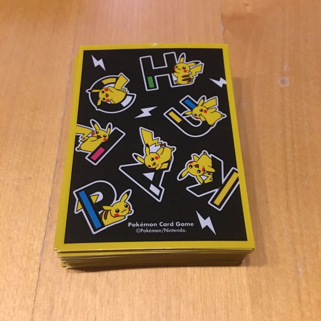 ピカチュウ デッキスリーブ デッキシールド 64枚