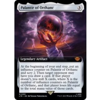 MTG オルサンクのパランティール 日本語 4枚セット 381)□拡張アート□《オルサンクのパランティール/Palantír of