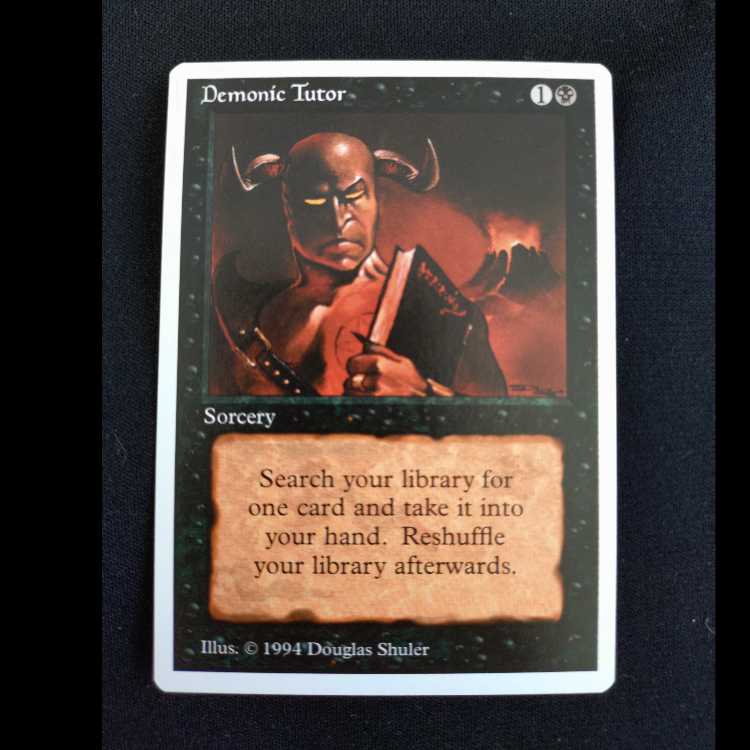 悪魔の教示者（Demonic Tutor）サマーマジック