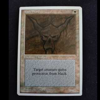 黒の護法印（Black Ward）サマーマジック