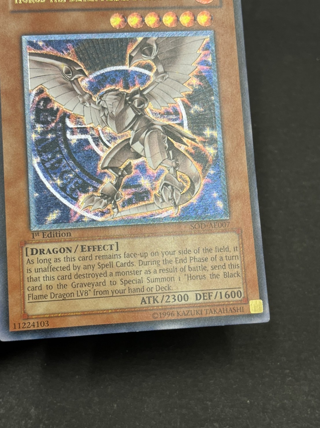 ✴︎ホルスの黒炎竜LV6/ドラゴン族/遊戯王/ レリーフ/アルティメットレア 2025年最新】ホルスの黒炎竜lv6の人気アイテム - メルカリ