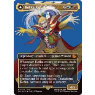 人造魔導士、ケフカ　サージFOIL　日本語 サージFOIL)人造魔導士、ケフカ/Kefka, Court Mage《英語》【FIN