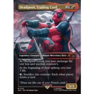 (FOIL)(1753)Deadpool, Trading Card《English》 [SLD