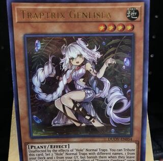 遊戯王【TRAPTRIX GENLISEA】 EU版 1st 英語 蟲惑魔