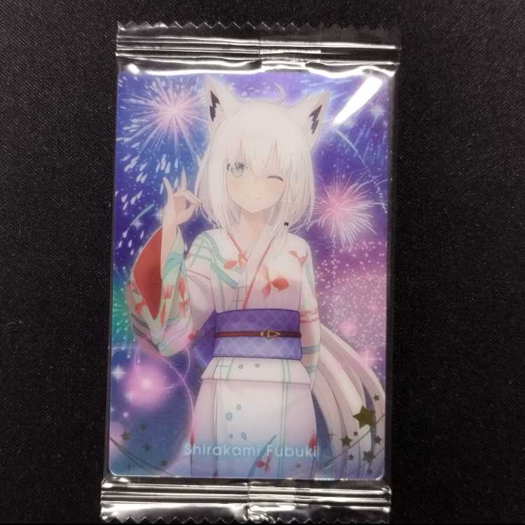未開封品 ホロライブ ウエハース3 カード 06：白上フブキの通販