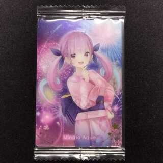 未開封品 ホロライブ ウエハース3 カード 08：湊あくあ