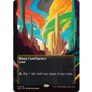マナの合流点 Foil 4枚セット 最安値 BOXプロモ Foil】(721)《マナの合流点/Mana Confluence》(BOXプロモ)[CMR-P