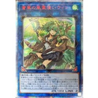 PSA10 遊戯王　蒼翠の風霊使いウィン　シークレット 蒼翠の風霊使いウィン」の激安通販 | magi