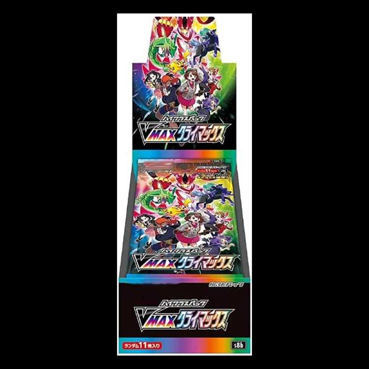 ポケカ　VMAXクライマックス　4box 新品未開封　シュリンク付き 4boxシュリンク付き 未開封 ポケモンカード VMAXクライマックス