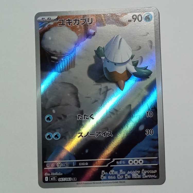 Snover 067/063 AR Pokemon Trekker Road