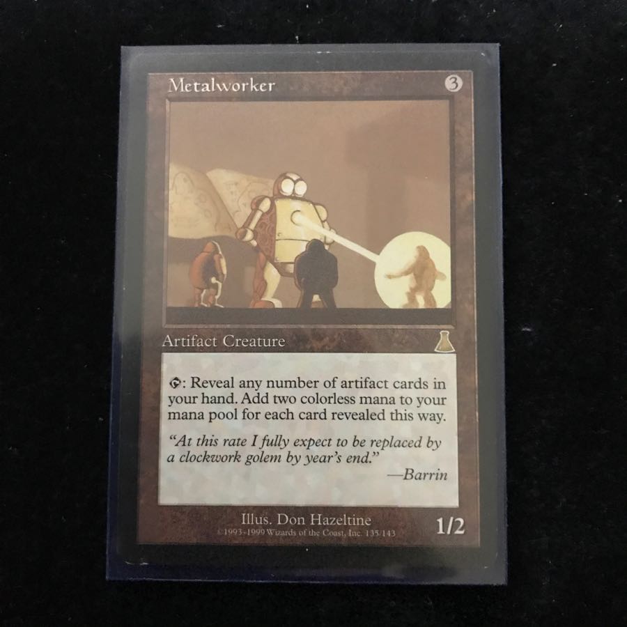 【issu0624様専用】金属細工師/Metalworker 英1枚