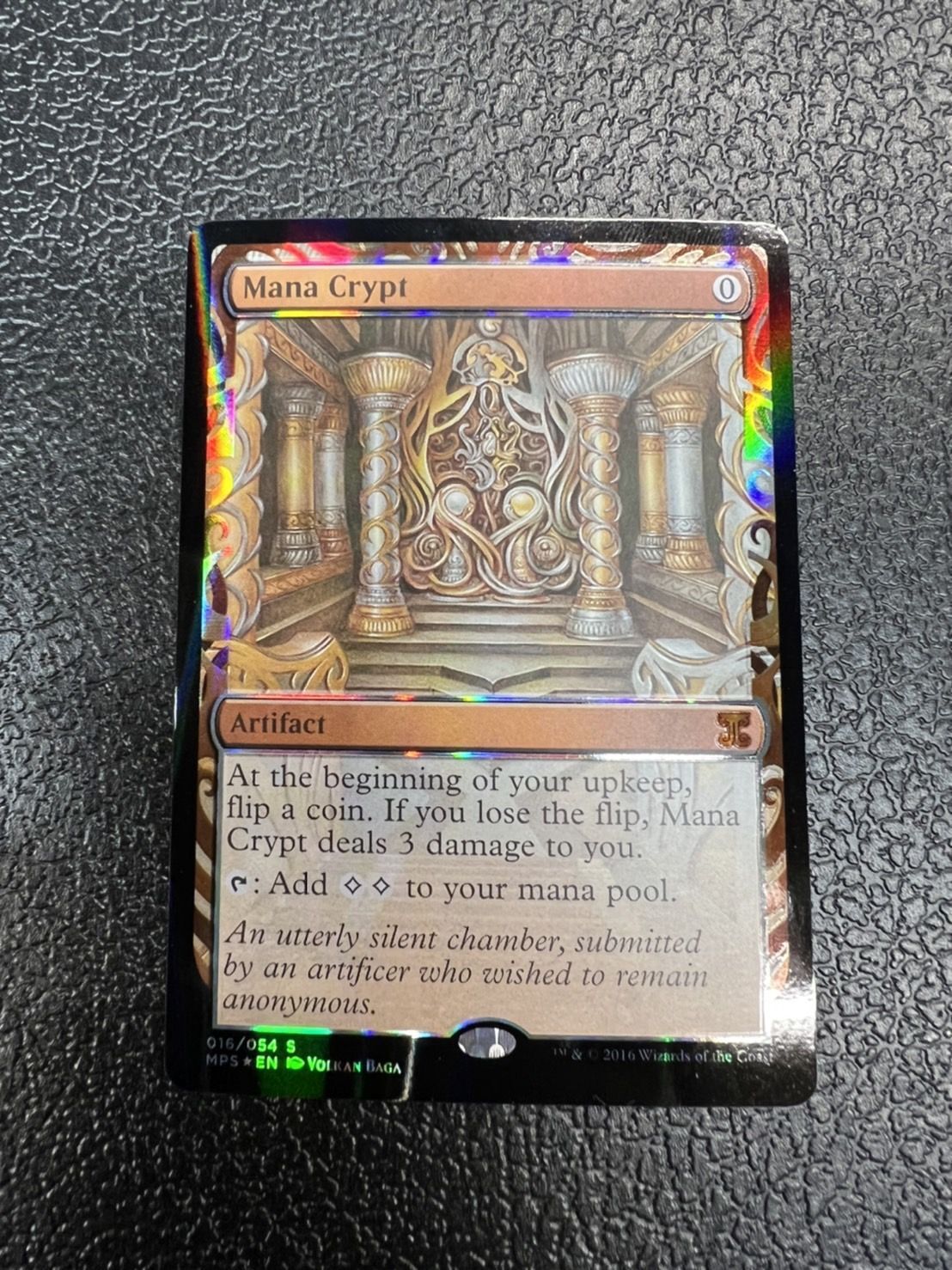 [EN]魔力の墓所/Mana Crypt[MPS][部分光沢] Foil】《魔力の墓所/Mana Crypt》※部分光沢[MPS] 茶R | 日本最大