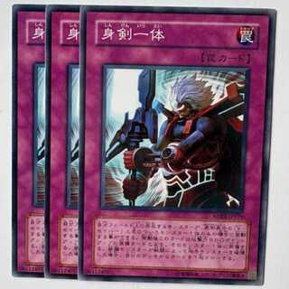 At One With the Sword (set of 3) ANPR-JP079 Yu-Gi-Oh Trekking Road
