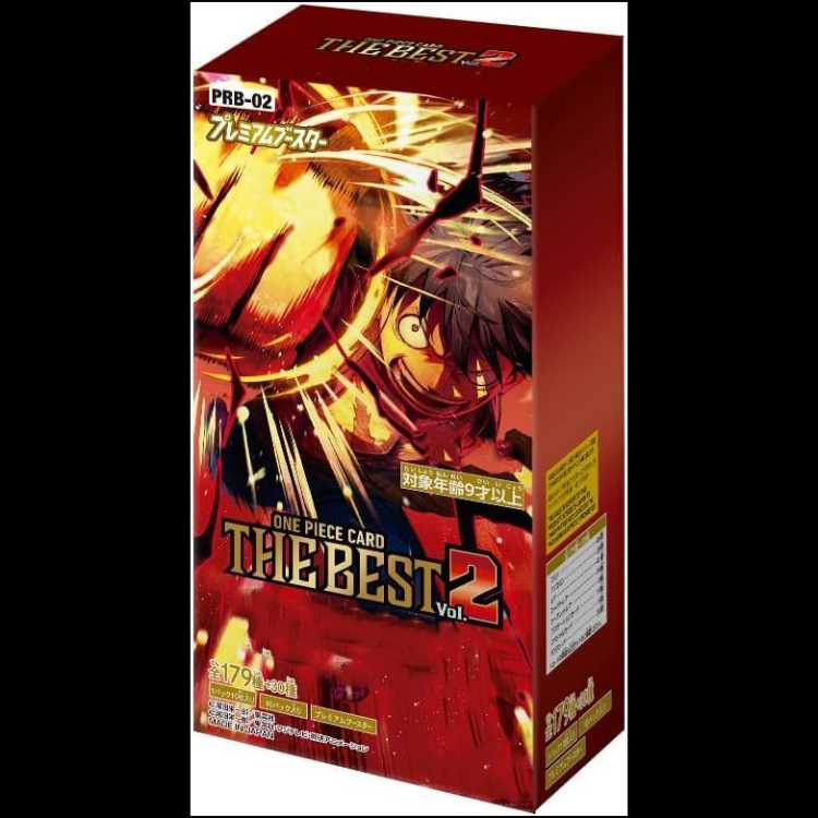 Premium Flareon ONE PIECE CARD THE BEST vol.2 [PRB-02] Unopened BOX 1 carton 20BOX