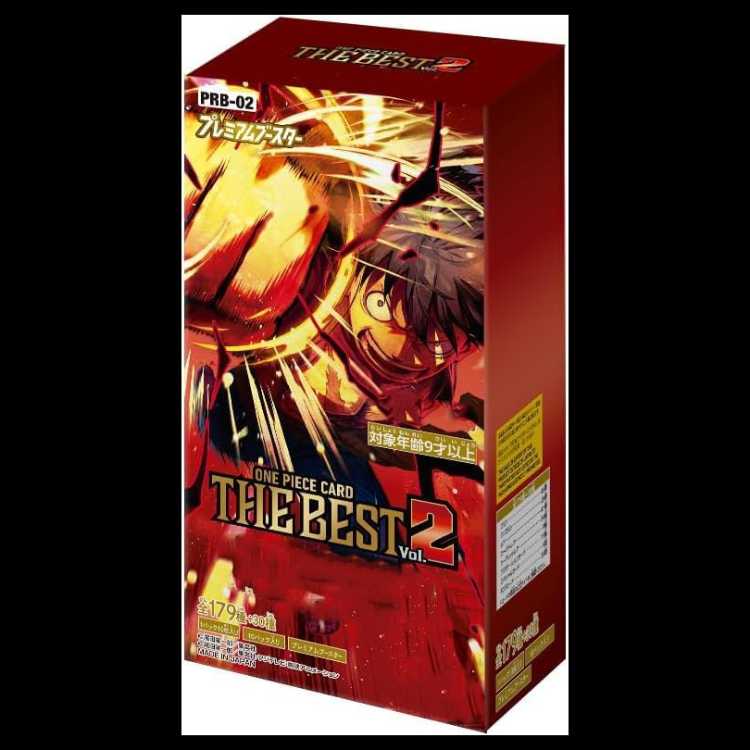 Premium Flareon ONE PIECE CARD THE BEST vol.2 [PRB-02] Unopened BOX 20BOX