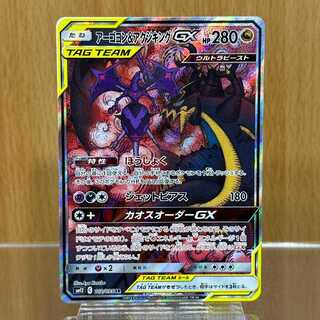 アーゴヨン&アクジキング　GX sa PSA9鑑定済〕アーゴヨン＆アクジキングGX(SA)【SR】{102/095}