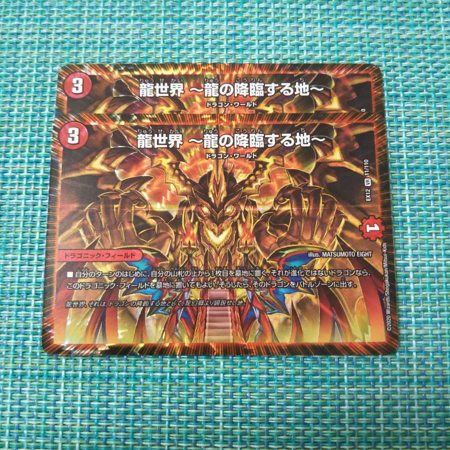 龍世界 -龍の降臨する地- ２枚セット