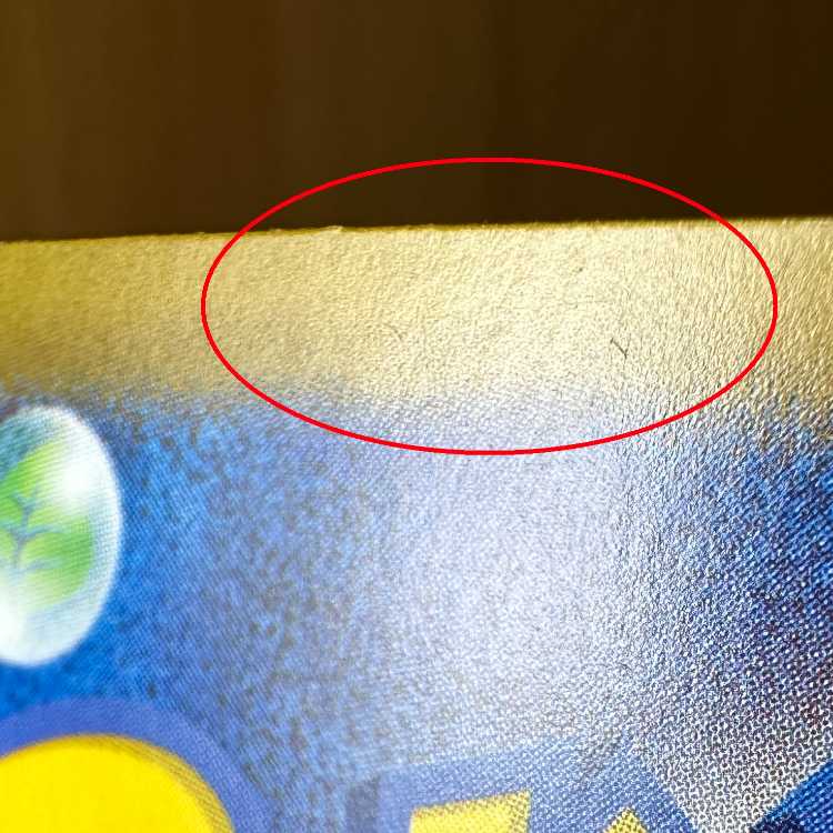 ブラッキーex SAR 217/187 SV8a エラー品 ポケモンカードゲーム ポケカ ②