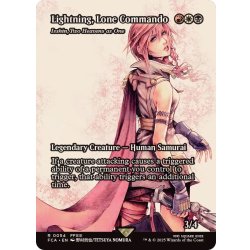 (FOIL) Lightning, Lone Commando // Isshin, Two Heavens as One [English] [FCA