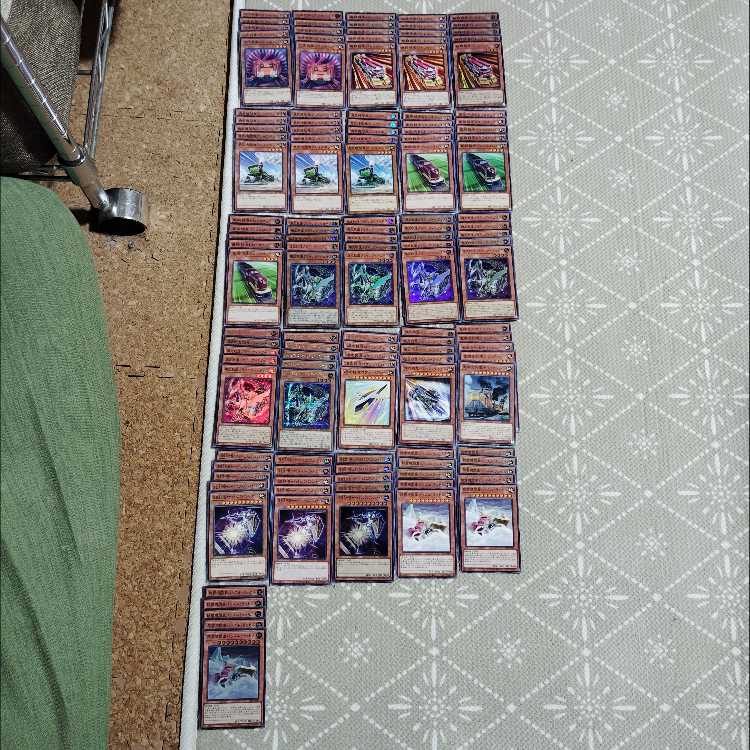 Yu-Gi-Oh OCG train Anna Kamizuki & Allen deck parts