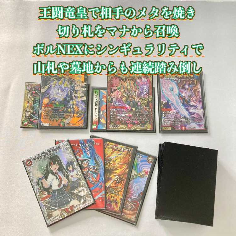 デュエマ 本格構築 【赤緑王闘ボルシャック】 デッキ＆二重