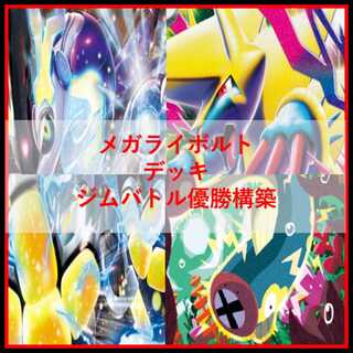 ポケモンカード　メガライボルトex　ミライドン　デッキ　[04087]