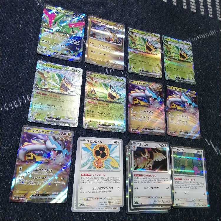 ポケモンカード　宝石タケルライコ　オーガポン　デッキ　[04081]