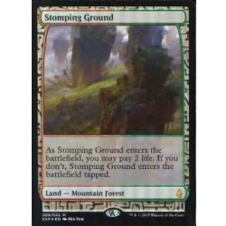 【美品・foil】踏み鳴らされる地　初版(GPT) 日本語 美品・foil】踏み鳴らされる地 初版(GPT) 日本語 - メルカリ