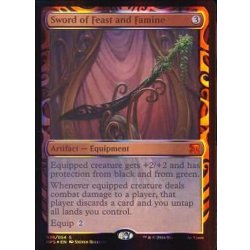 [EX+](partial gloss FOIL)Sword of Feast and Famine/Sword of Feast and Famine [English] [MPS].