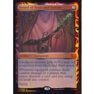 [EX+](partial gloss FOIL)Sword of Feast and Famine/Sword of Feast and Famine [English] [MPS].