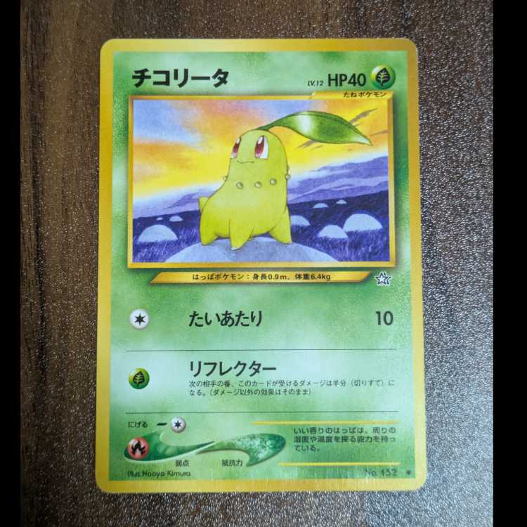 Chikorita Old Back