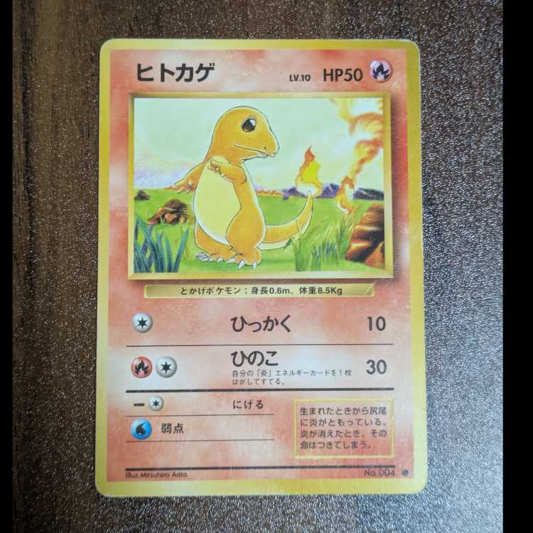 Charmander Old Back