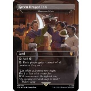 (Surge FOIL) Green Dragon Inn // Homeward Path/Homeward Path [English] [LTC