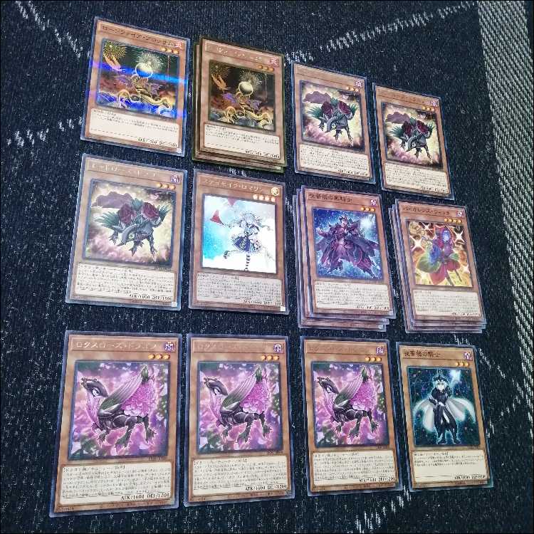 Yu-Gi-Oh! Rose Dragon Deck Black Rose [04126].