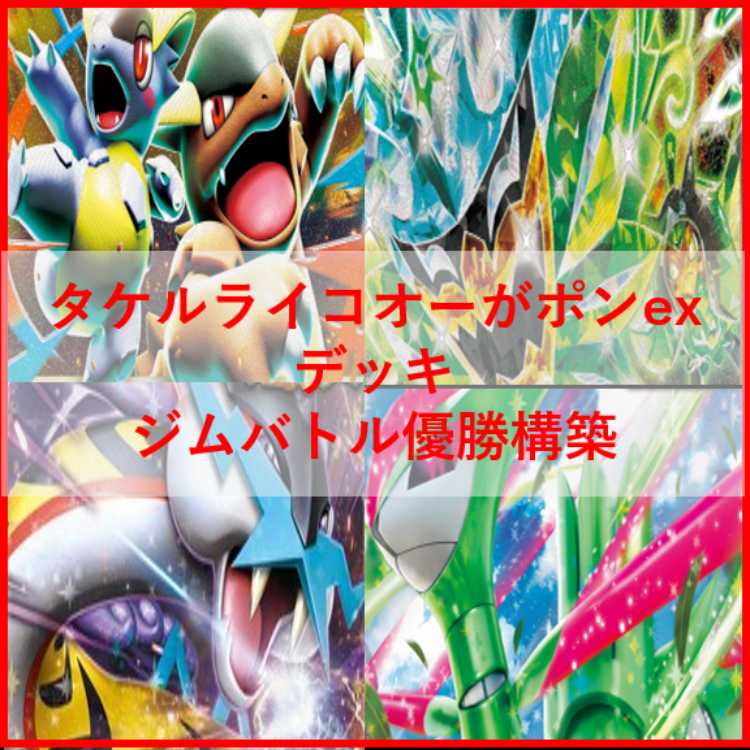 Pokémon Card Takeru Raiko Ogapon Deck Mega Kangaskhan [04117].