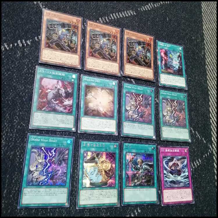 Yu-Gi-Oh Vanquish Soul VS K9 Deck VSK9 Yokuru [04114]. (Used